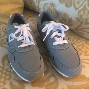NWOT FootJoy Women's Size 6.5 Sport Retro Golf Shoes Grey Spikeless Low Top